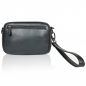 Preview: Leder Handgelenktasche für Unisex aus Rindleder 23- (147A) Herrentasche echtes Leder Tasche Bag Neu